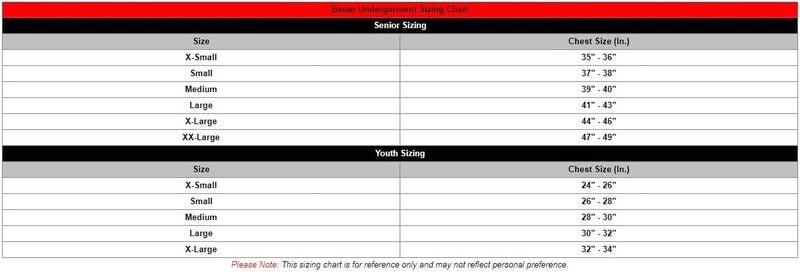 Bauer Hockey Neck Protect Long Sleeve Shirt, Senior - Image 3